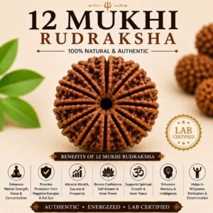 12 Mukhi Rudraksha