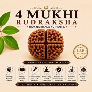 4 Mukhi Rudraksha