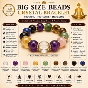 Big Size Beads Crystal Bracelet