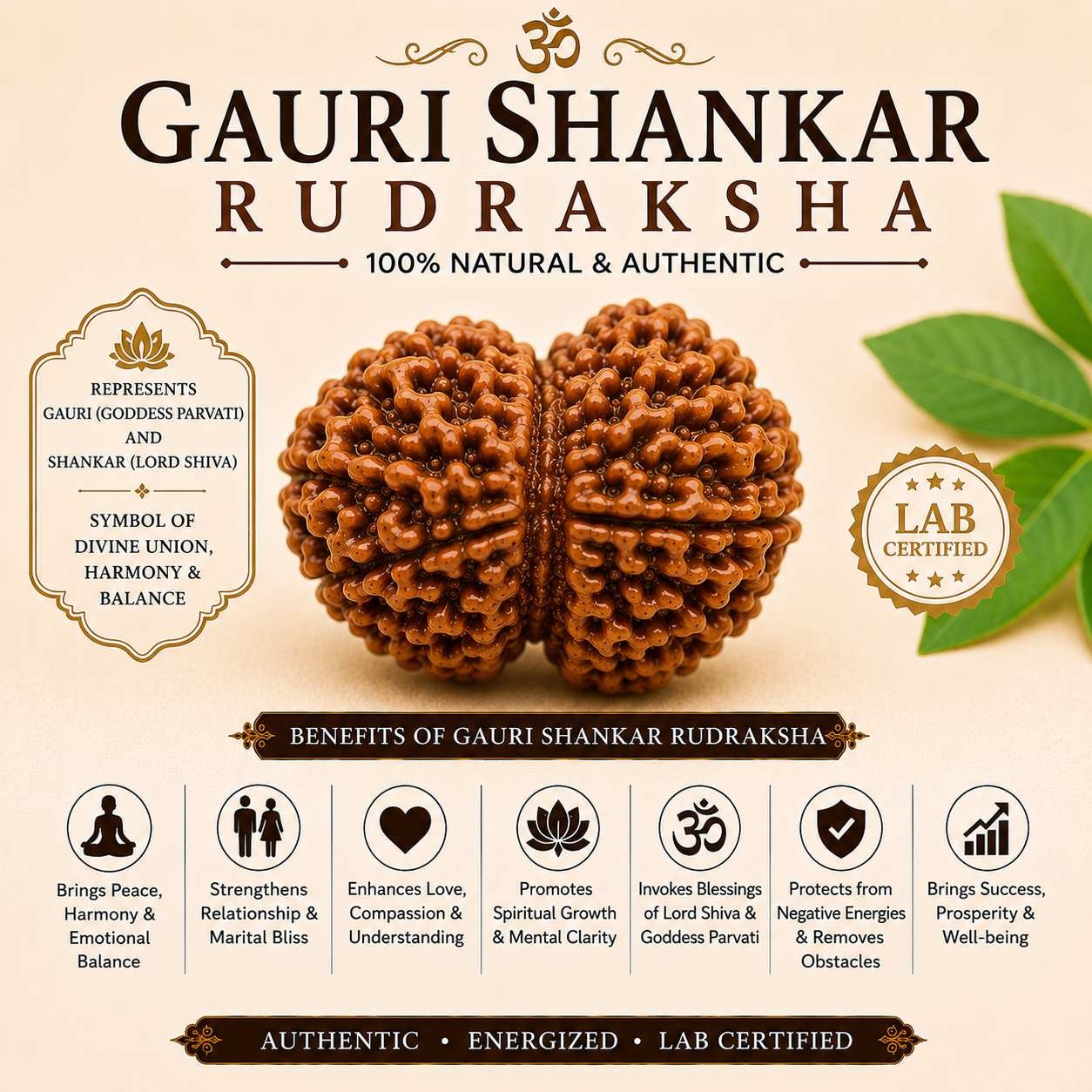 Gauri Shankar Rudraksha