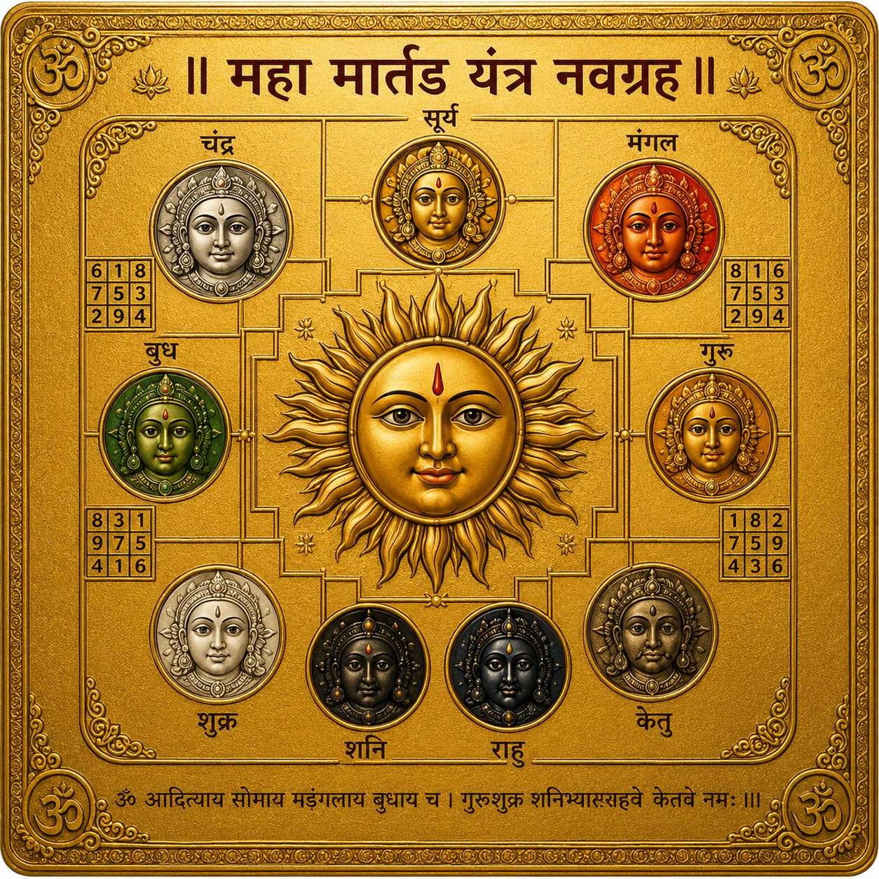 Maha Martand Yantra Navagraha
